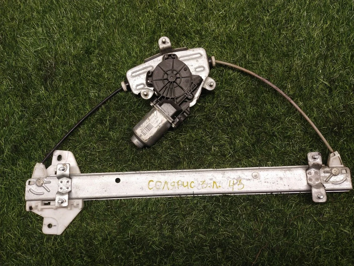 Стеклоподъемник Hyundai Solaris задний левый