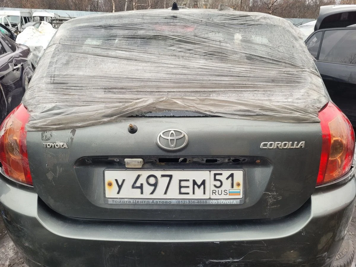 Крышка багажника на Corolla E120
