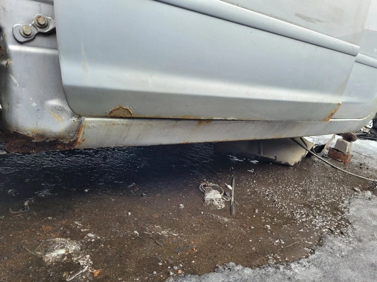 Порог левый на Ford Focus 2