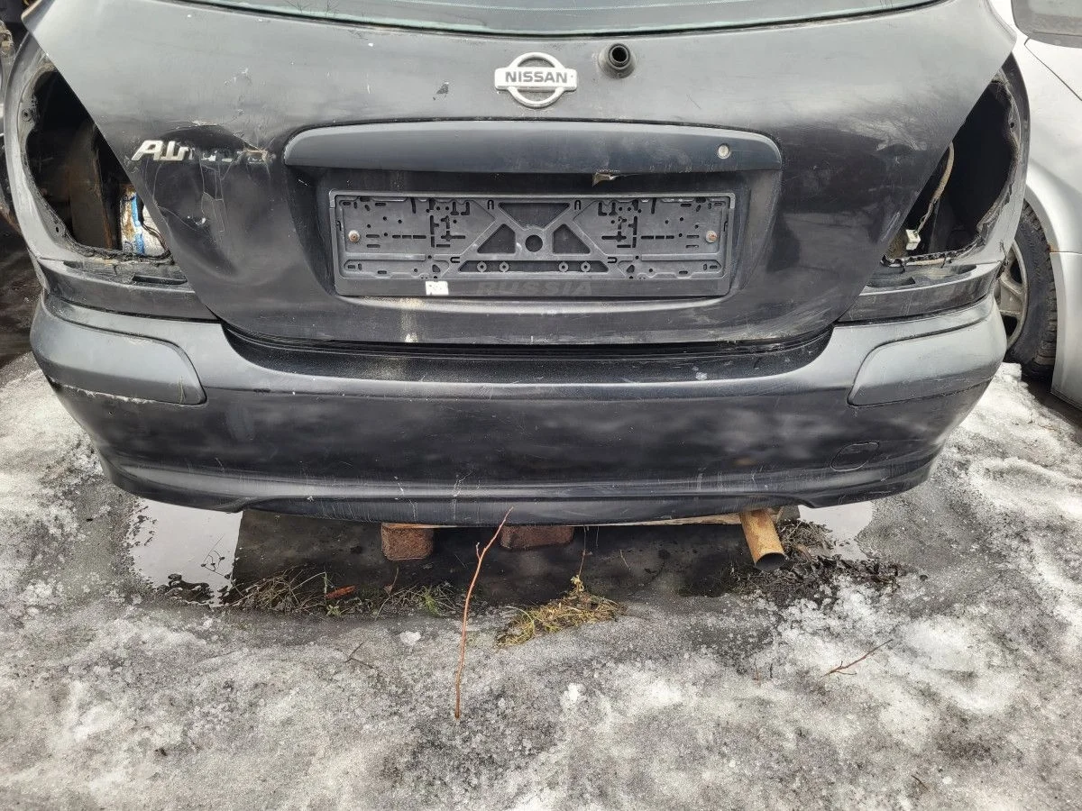 Задний бампер на Nissan Almera N16 хэтч