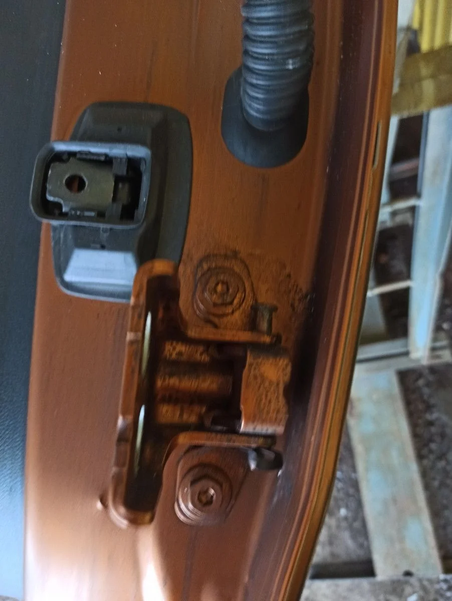 Петля двери задняя левая Renault Duster 2