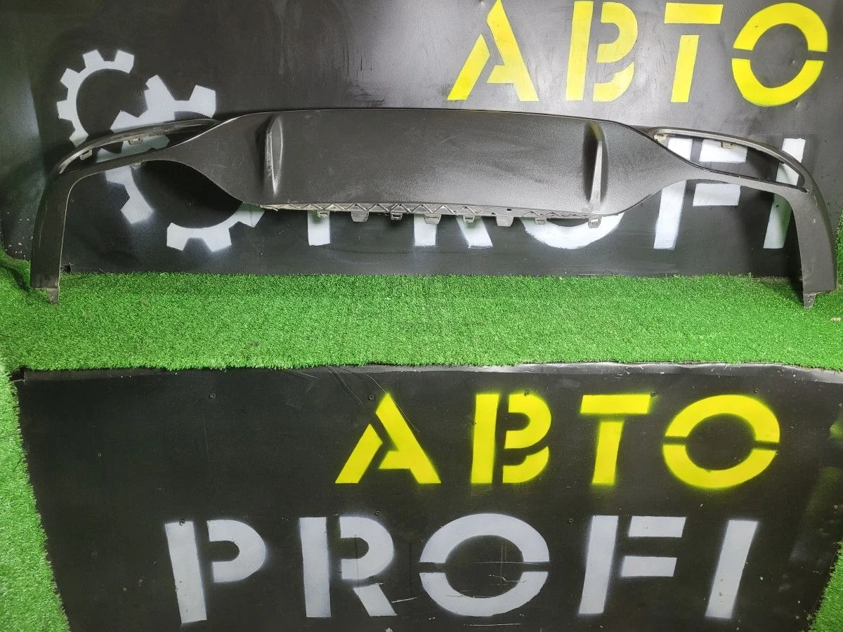 Юбка задняя на Mercedes W213 AMG