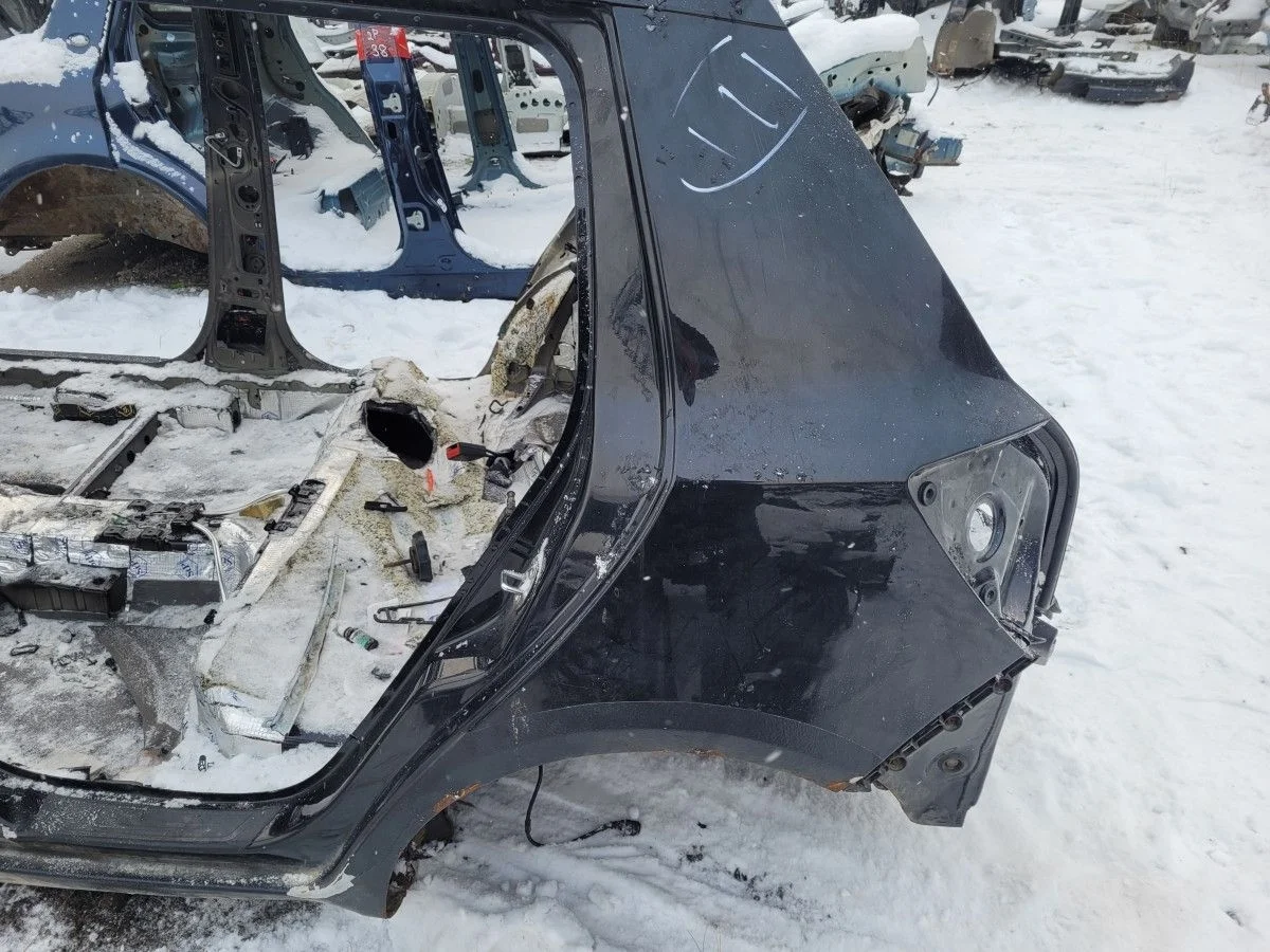 Крыло заднее левое на Fabia 2 1.4 хэтч