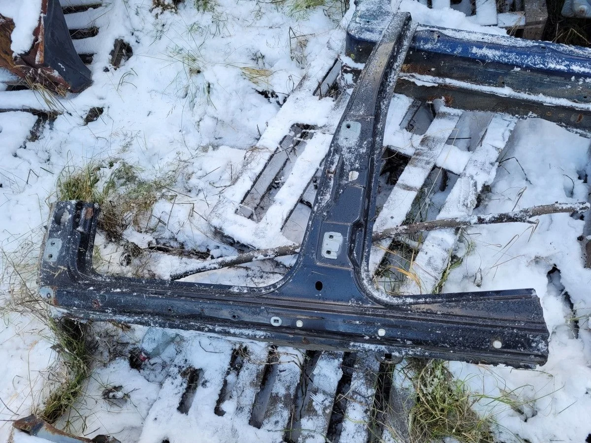 Порог левый и стойка на Fiat Albea