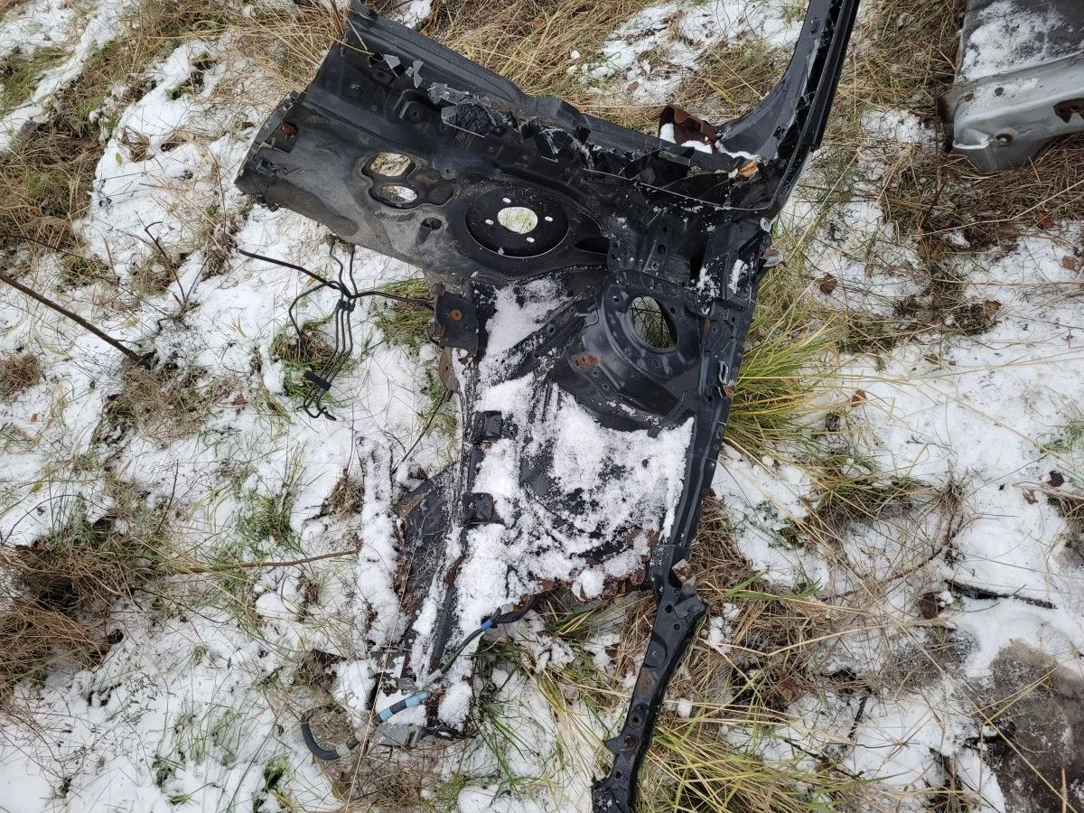 Лонжерон левый(четверь) на Corolla E150