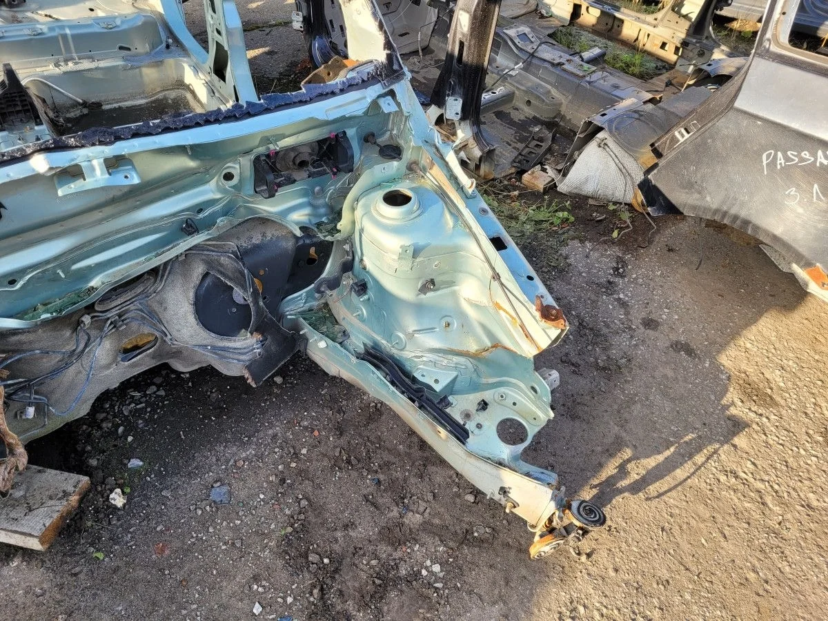 Лонжерон левый на Fabia 2 2012 1.2 хэтчбек