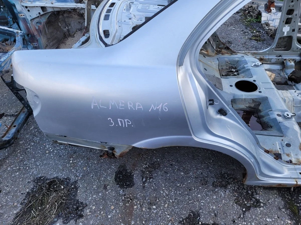 Крыло заднее правое на Nissan Almera N16