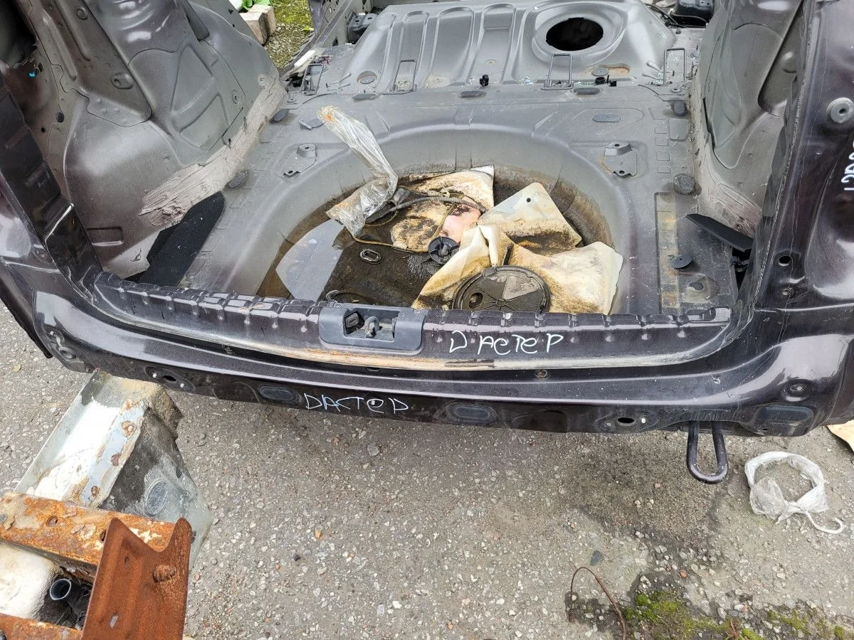 Панель задняя на Renault Duster рест