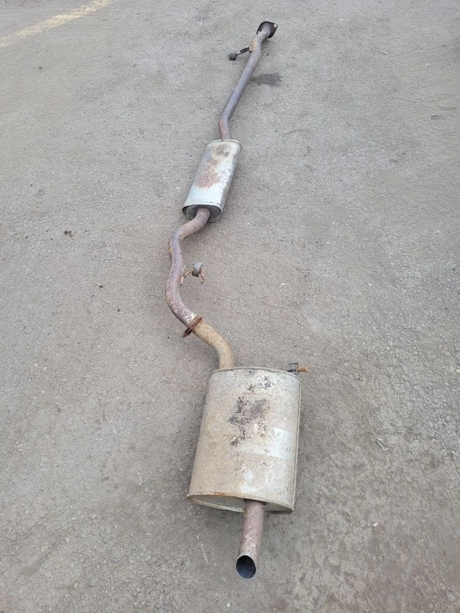 Глушитель от Nissan X-Trail