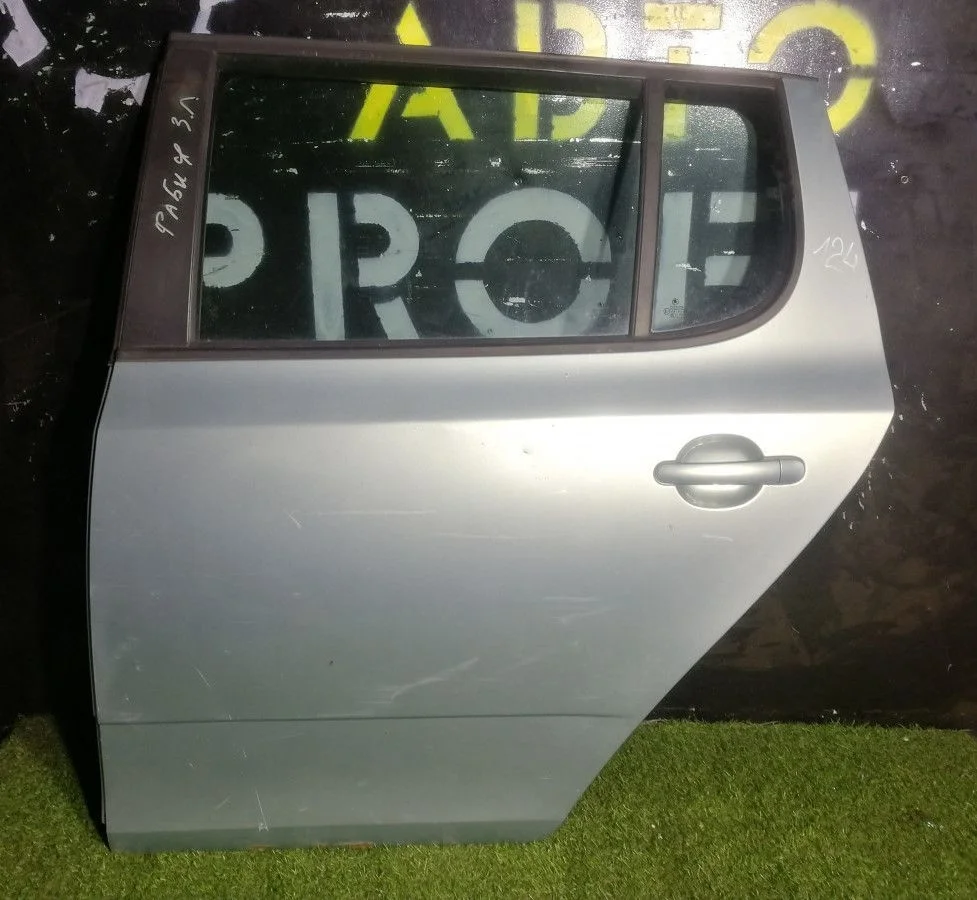 Дверь задняя левая Skoda Fabia голое железо