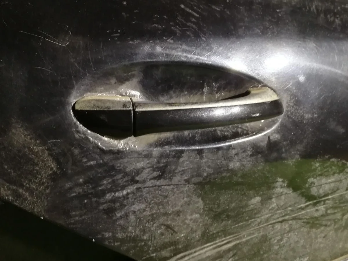 Ручка двери задней правой Mercedes-Benz W211