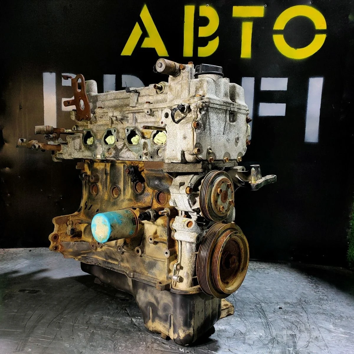 Двигатель Nissan Primera QG16 номер не читается