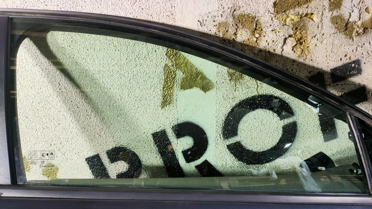 Стекло передней правой двери Ford Focus 2