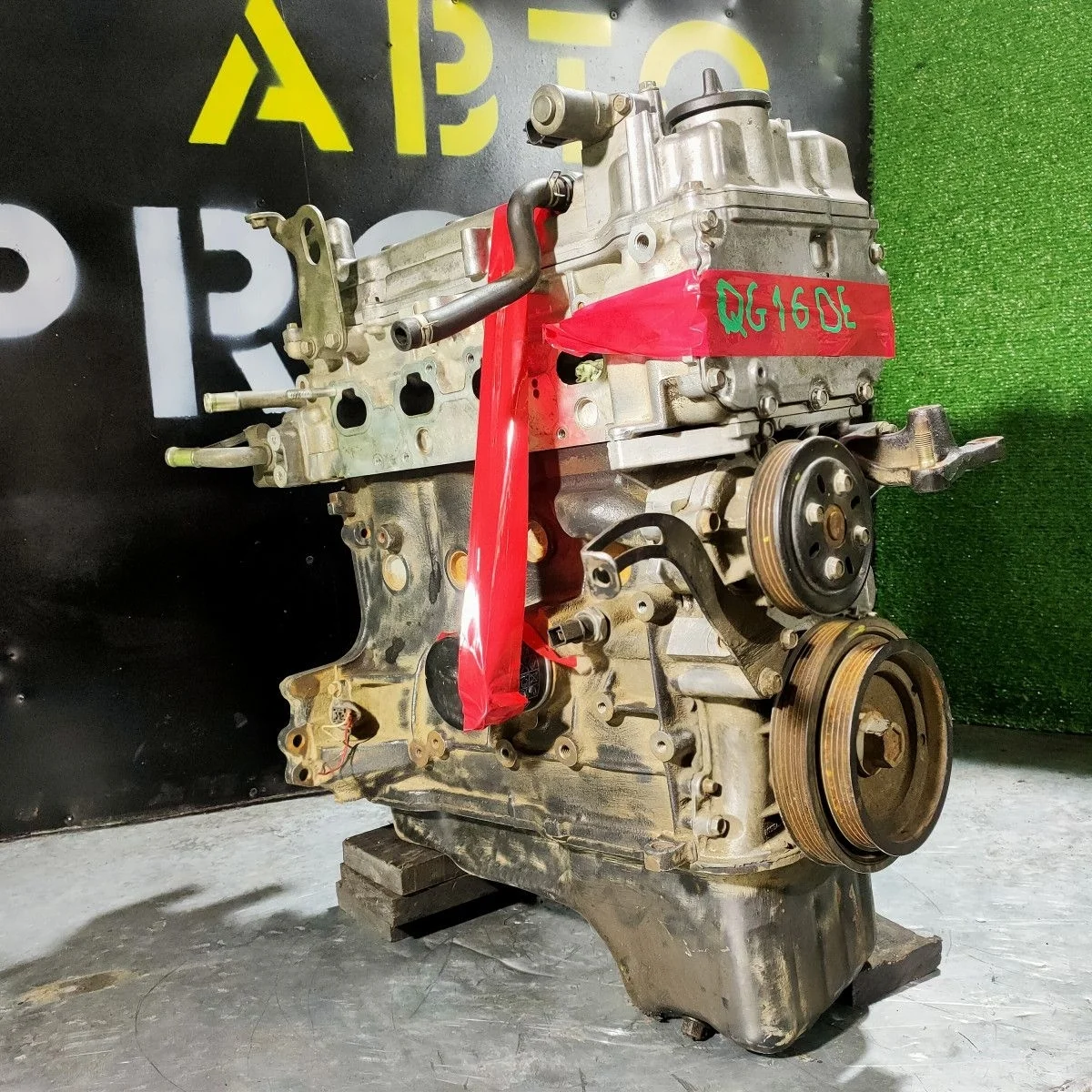 Блок дефект ГБЦ без вала QG16DE Nissan Primera P12