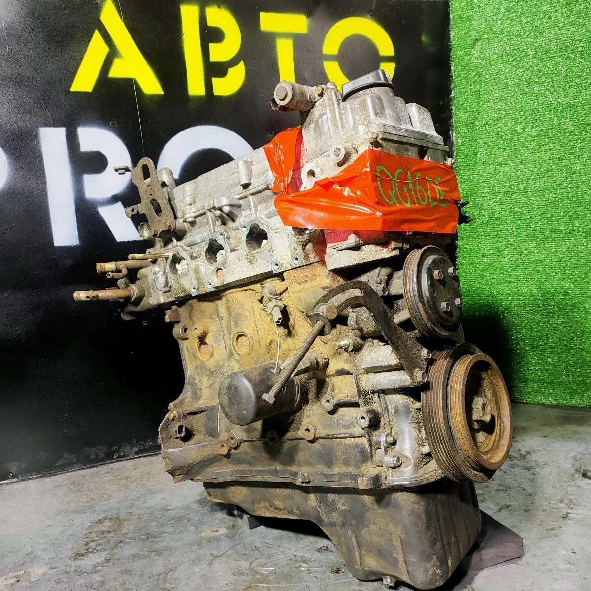 Блок дефект ГБЦ исправна QG16DE Nissan Almera B10