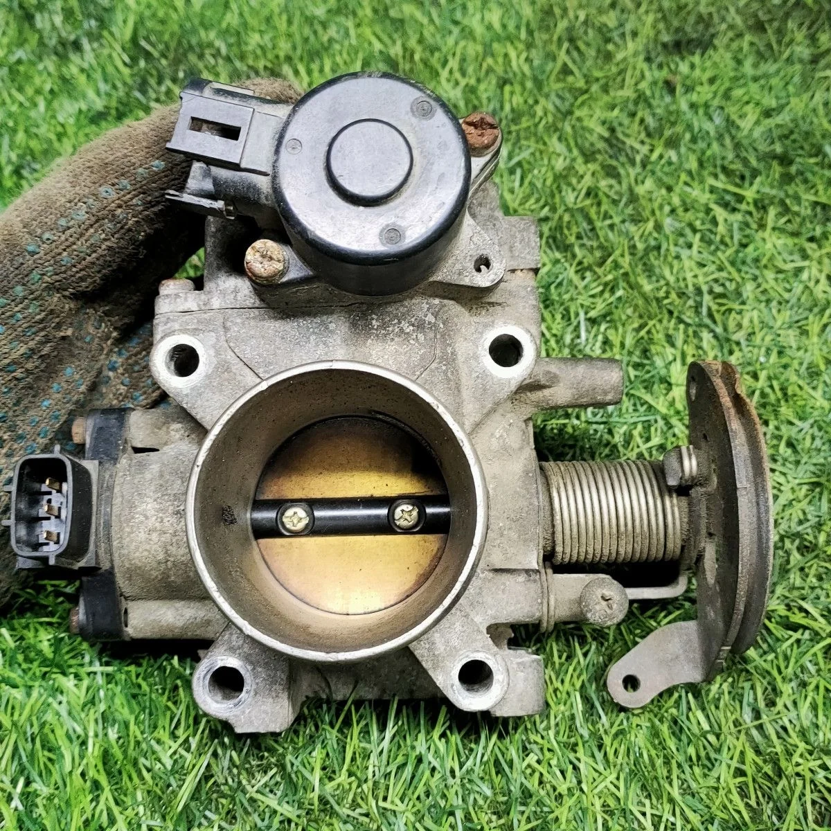 Заслонка дроссельная механическая Nissan Almera II