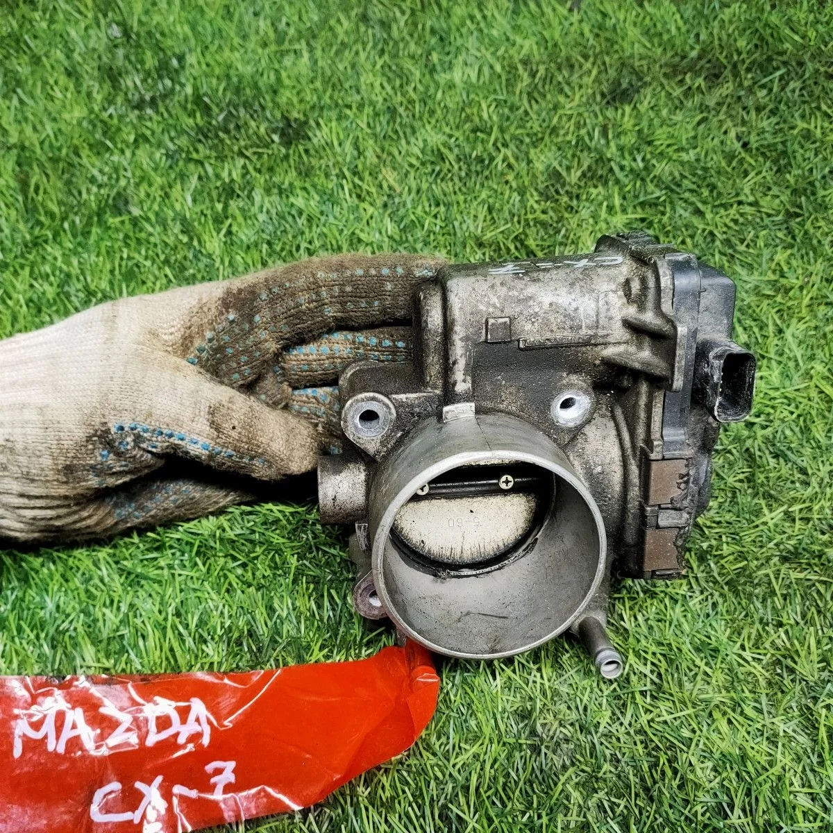 Заслонка дроссельная Мазда CX-7 (ER) I