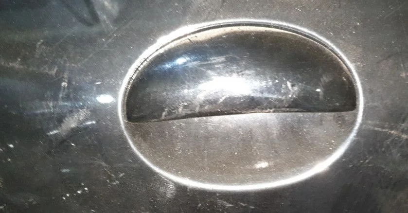 Ручка наружная задняя левая Peugeot 206