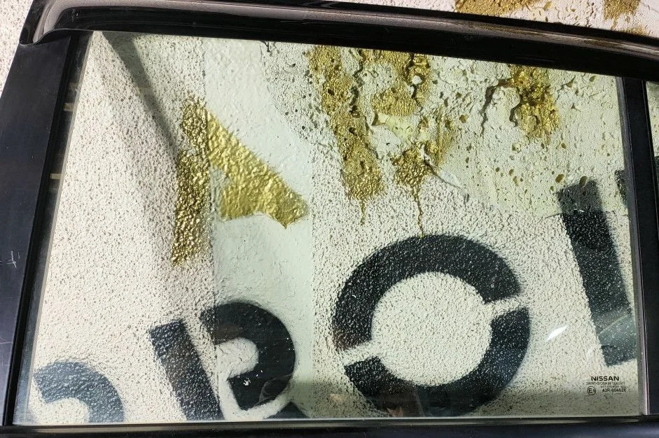 Стекло двери задней левой для Nissan Tiida (C11) I