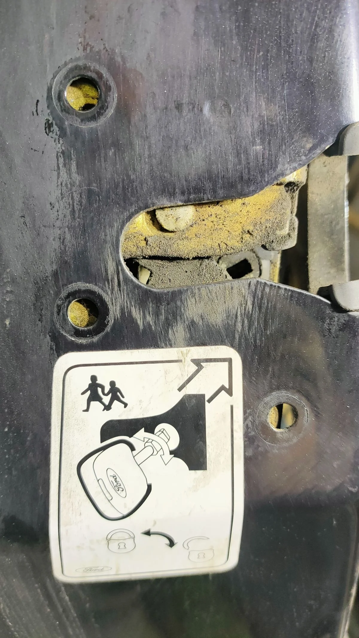 Замок двери задней левой для Ford Mondeo (3) III