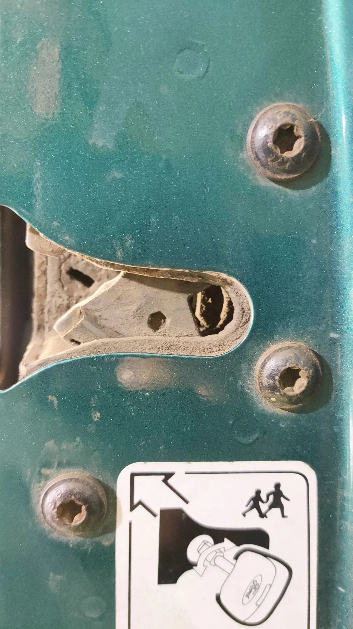 Замок двери задней правой для Ford Focus (I) I