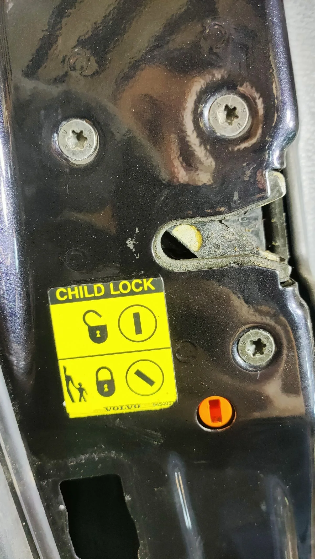 Замок двери задней левой для Volvo S80 I