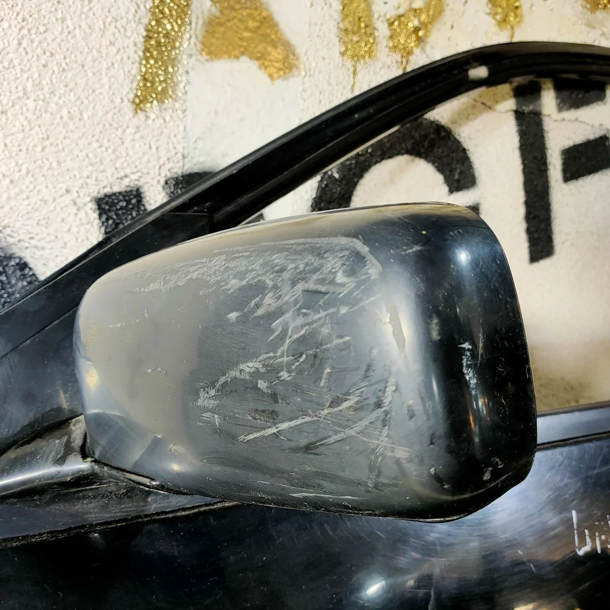 Зеркало левое электрическое для Mitsubishi Lancer