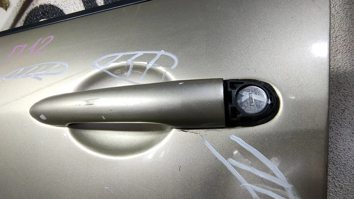 Ручка двери передней наружная левая для Nissan