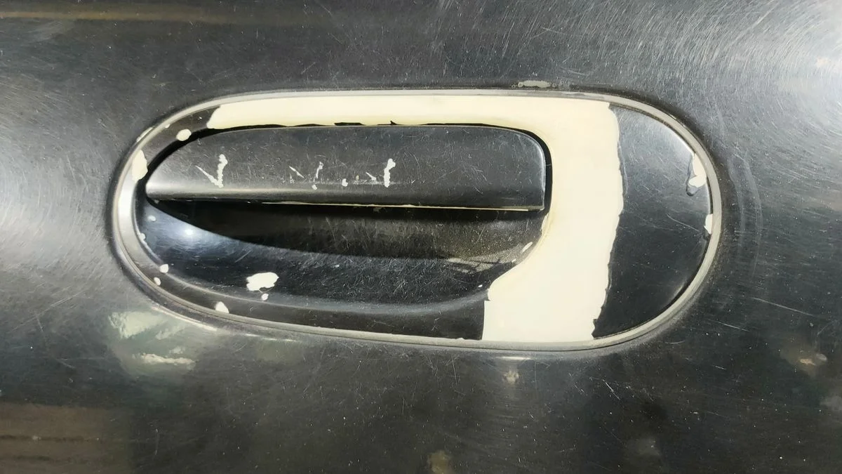 Ручка двери задней наружная левая для Nissan