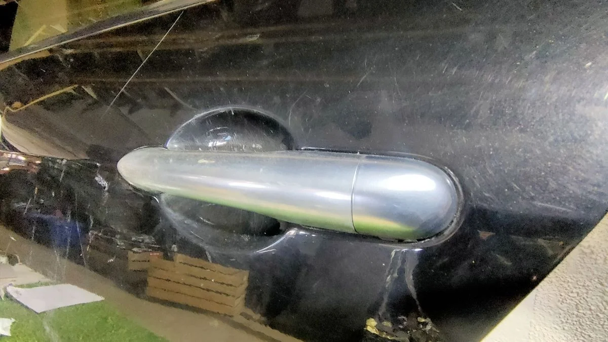 Ручка двери задней наружная левая Nissan