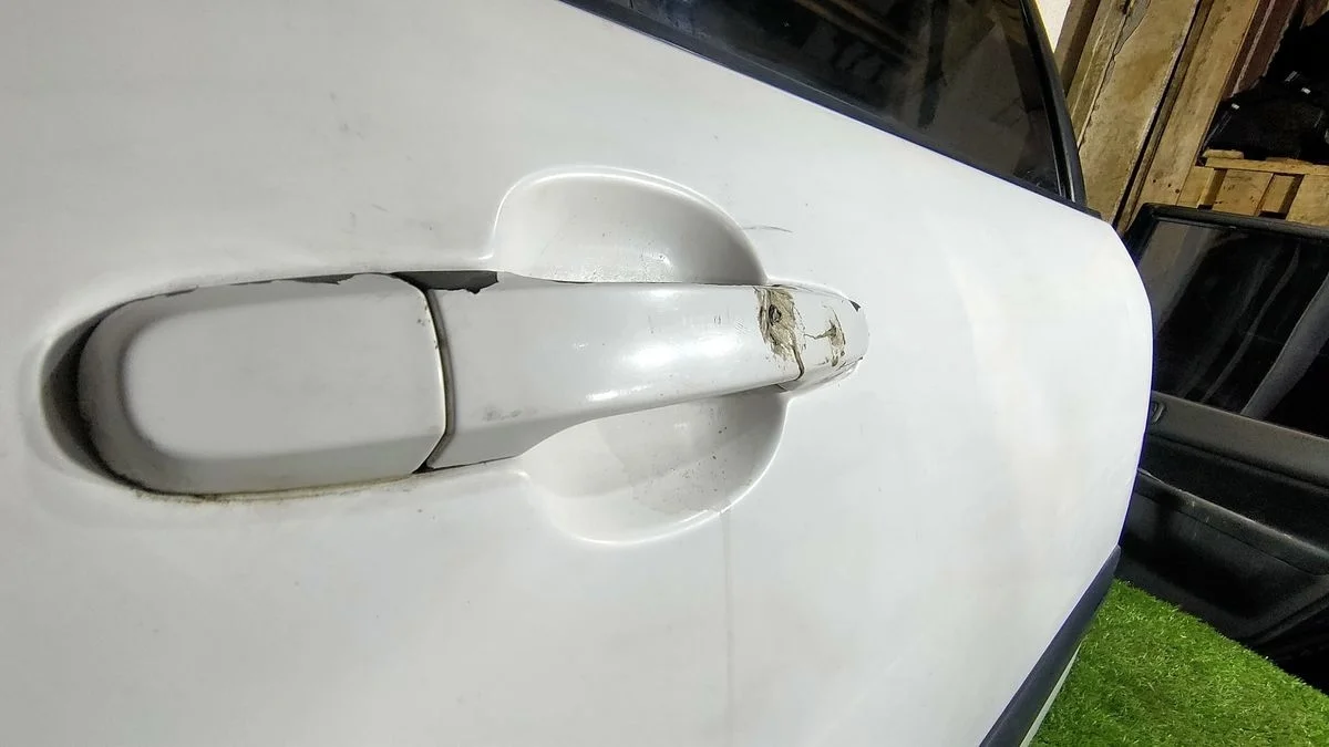 Ручка двери внешняя задняя пр  Toyota Corolla e120