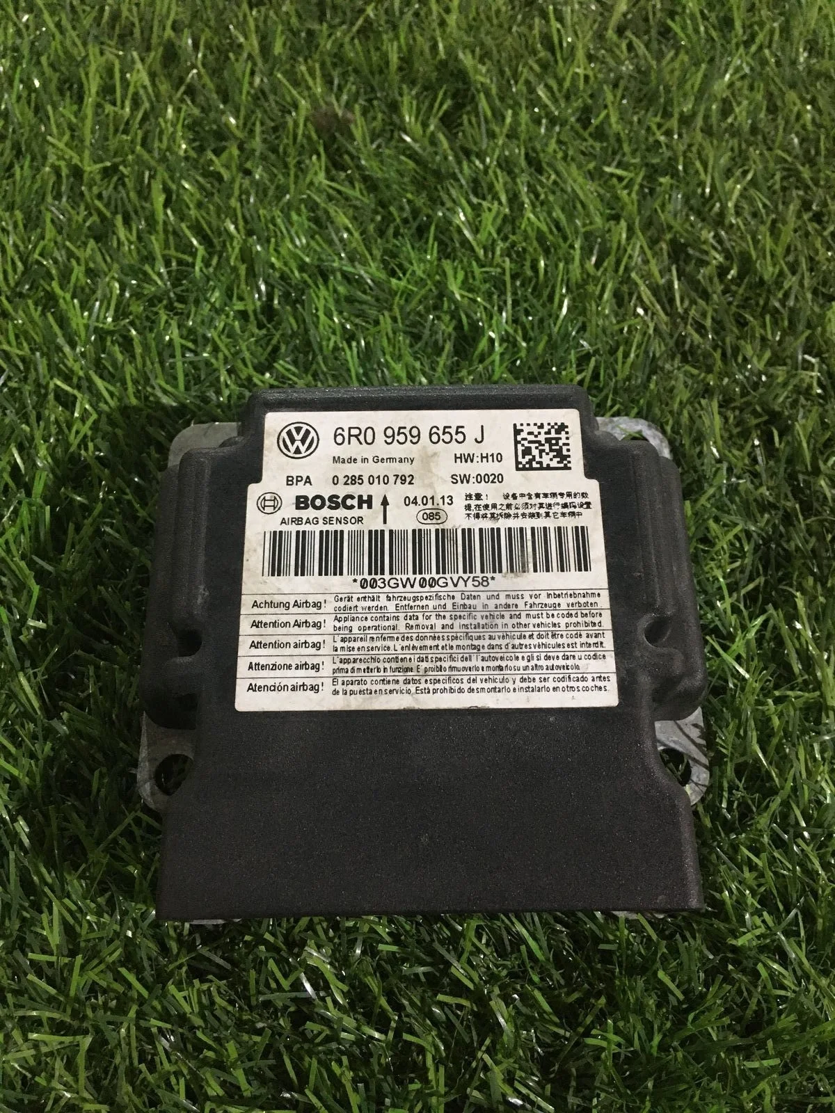 Блок управления Airbag Volkswagen Polo