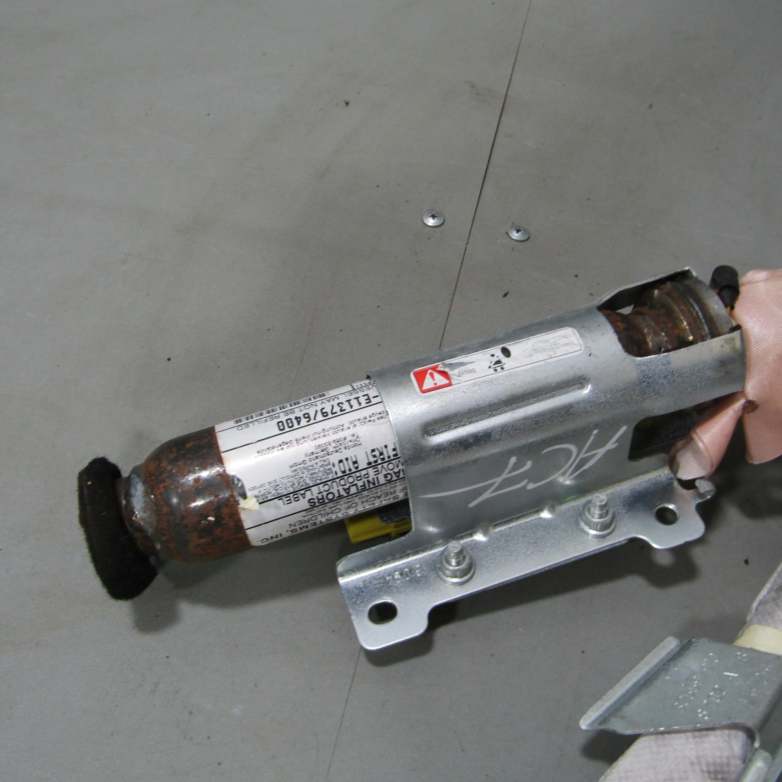 Подушка безопасности боковая левая (шторка) HONDA