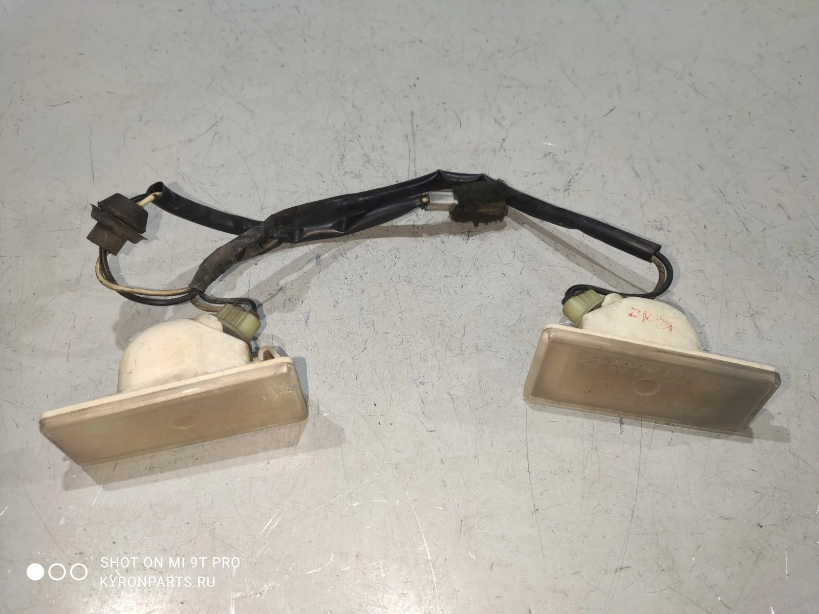 Фонарь подсветки номерного знака Ssangyong Kyron