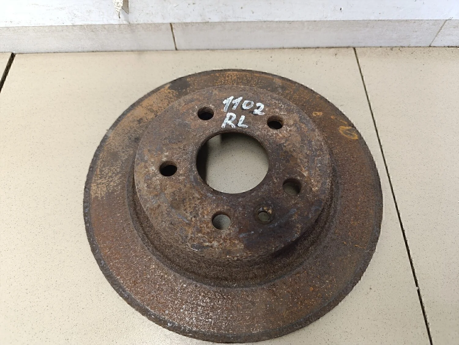 Диск тормозной задний Cruze 2009-2016