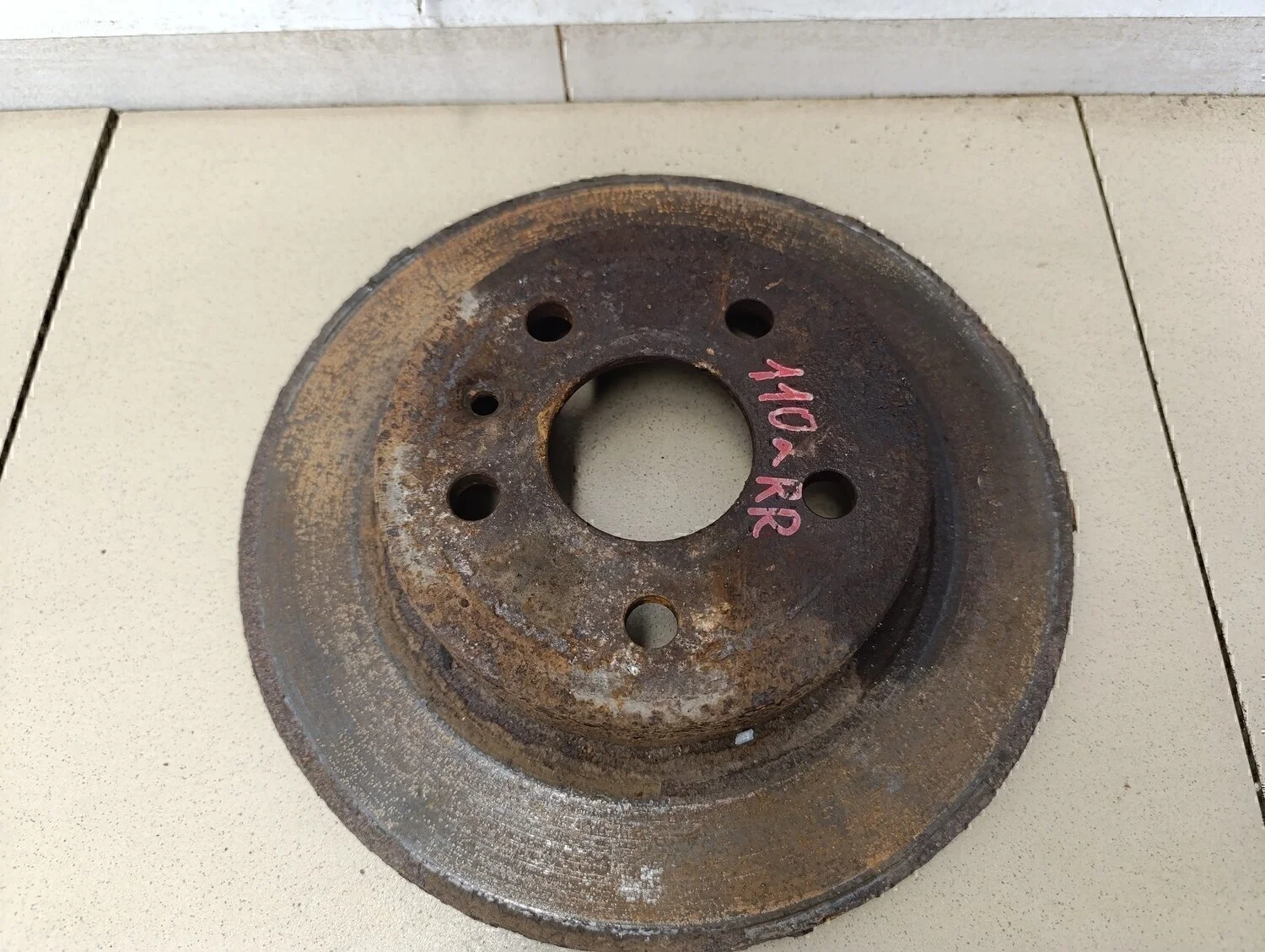 Диск тормозной задний Cruze 2009-2016