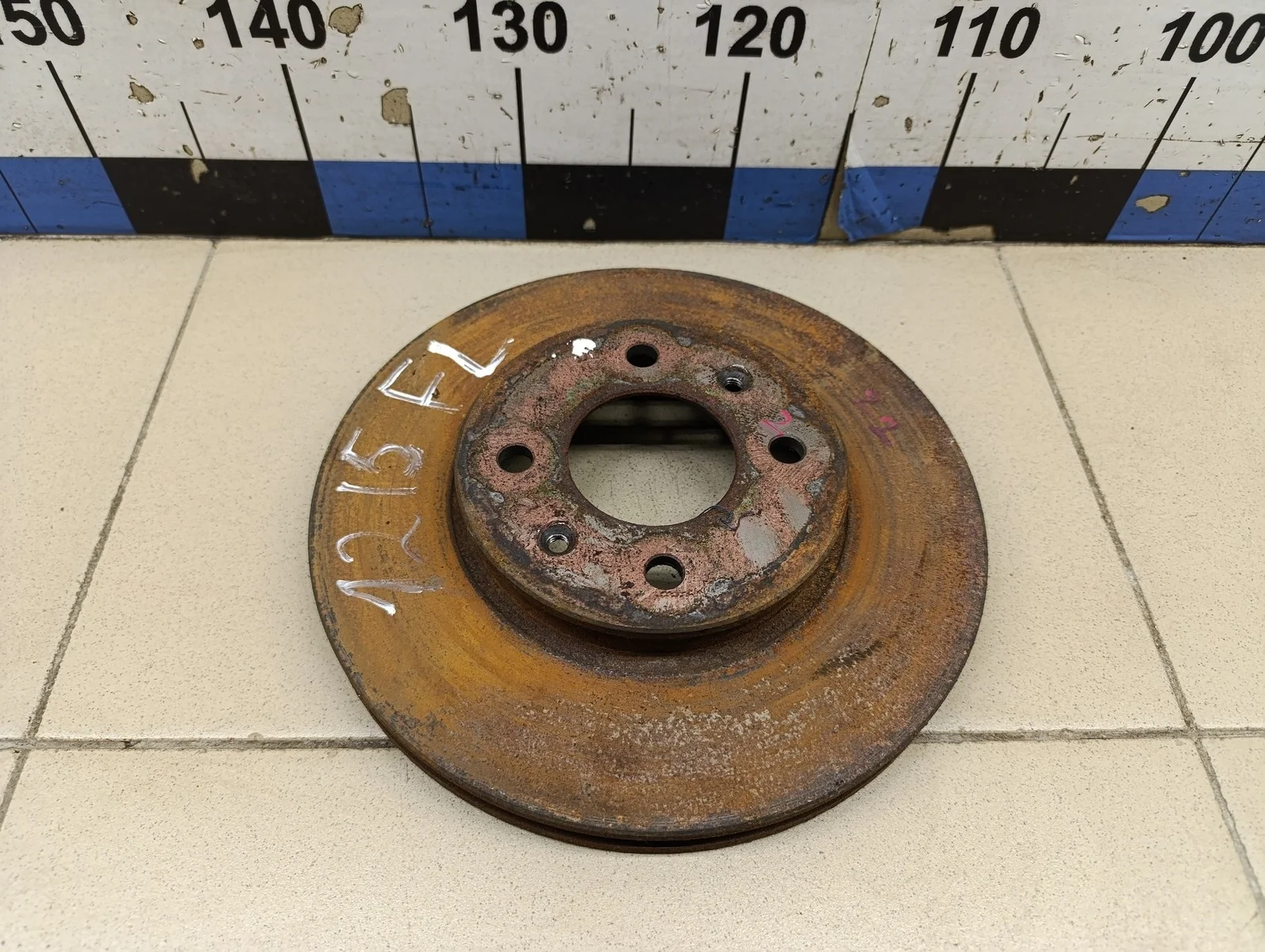 Диск тормозной передний вентилируемый Solaris 2010-2017