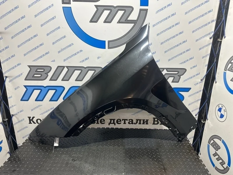 Крыло BMW Х5 51657373541 F15 N63B44B, переднее левое