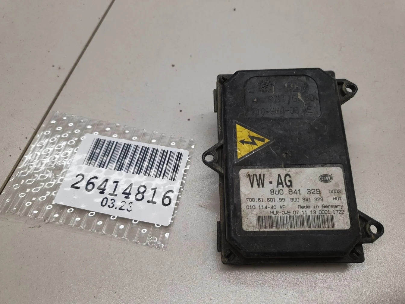 Блок управления светом фар для Audi Q3 8U 2012-2018