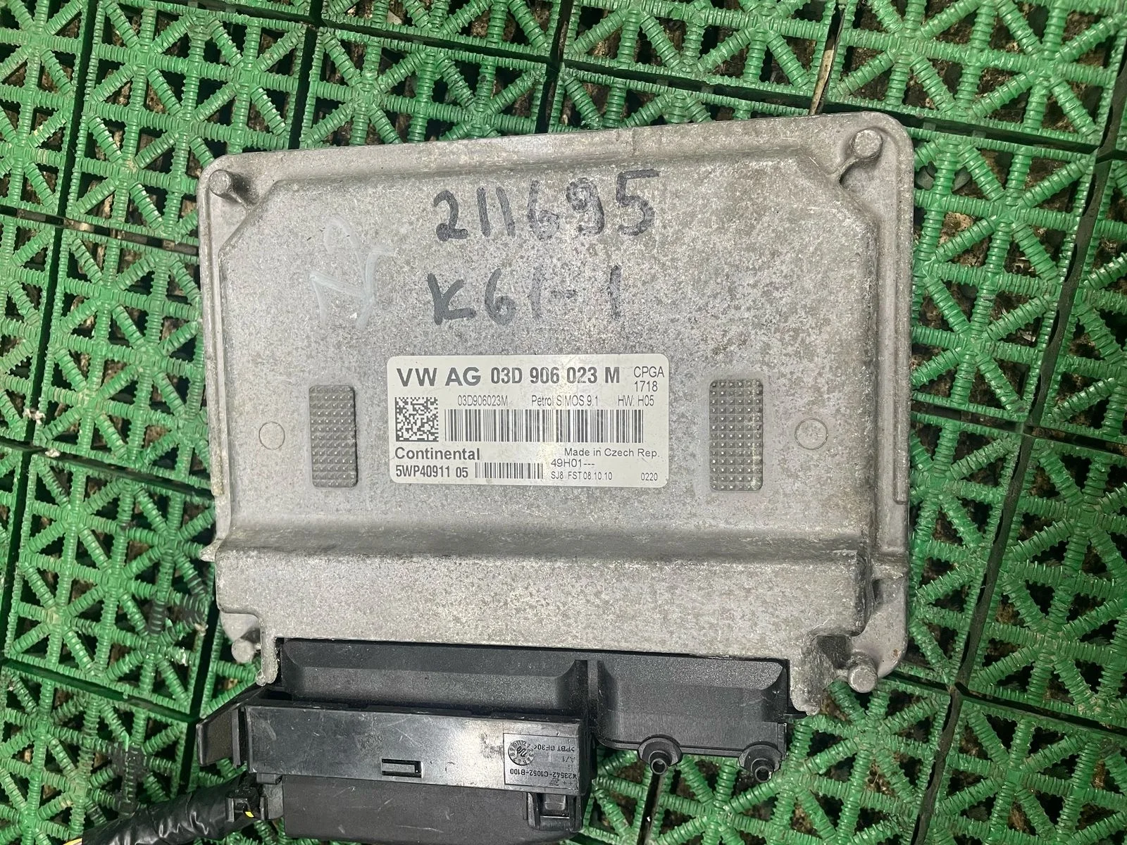 Блок управления двигателя ДВС ЭБУ SKODA FABIA 2 CHFA 1,2 б/у FABIA 2(2007-2015)