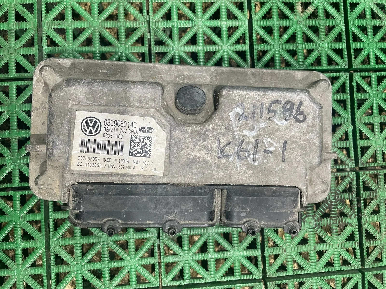 Блок управления двигателя ДВС ЭБУ VOLKSWAGEN POLO 1,6 CFNA 2011-  б/у POLO(2010-;POLO(2015-