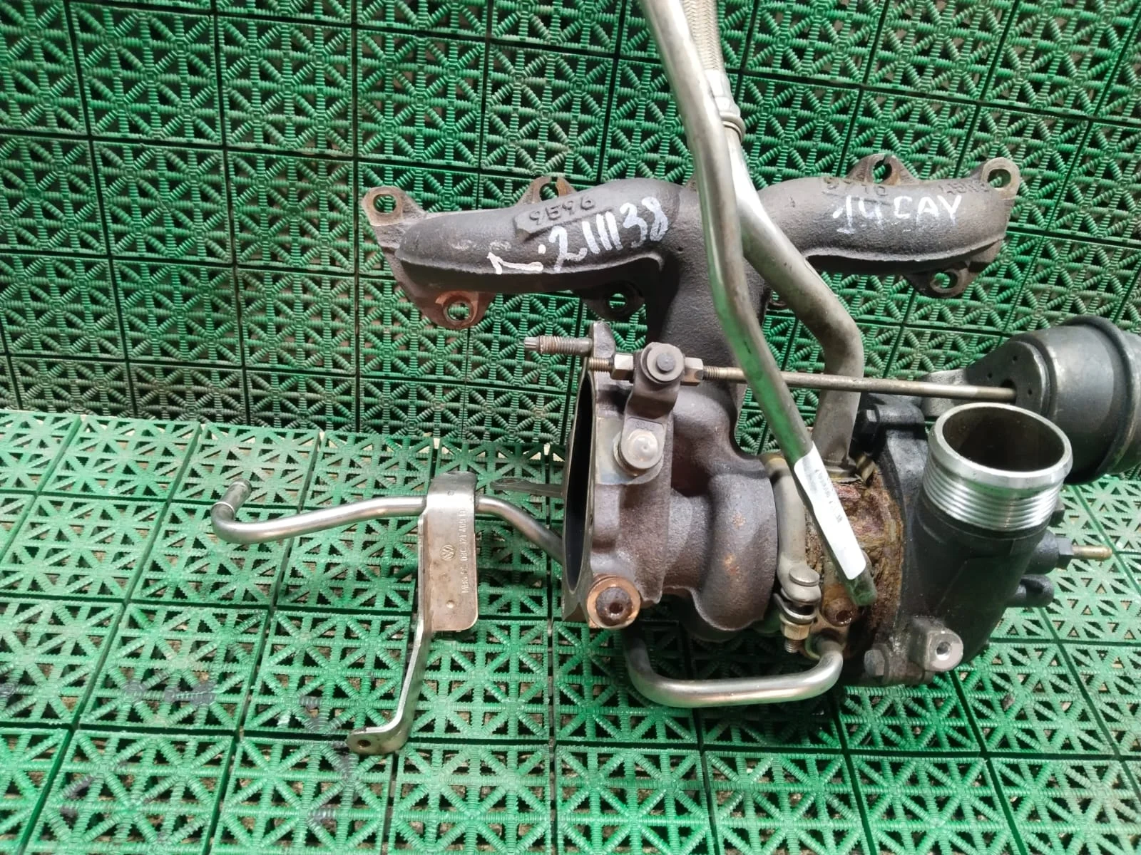 Турбина, турбокомпрессор AUDI A3, SKODA OCTAVIA 1Z, VOLKSWAGEN GOLF 5/5+/6, JETTA 5/6, PASSAT B6/B7, TIGUAN 1,4 2008- б/у GOLF 5(2004-2009);GOLF 5+(2005-2014);JETTA 5(2005-2009);PASSAT B6(2005-2010);TIGUAN(2007-2017)