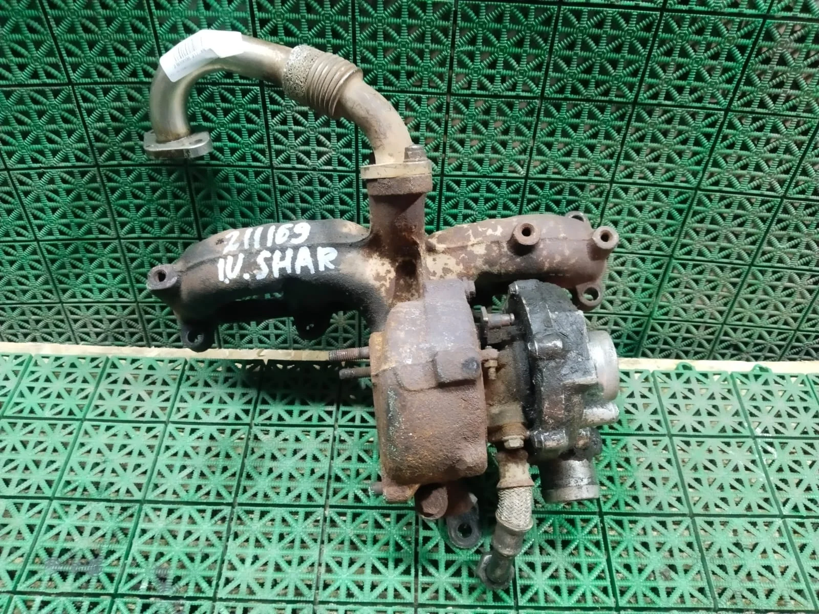 Турбина, турбокомпрессор SKODA OCTAVIA 1U, VOLKSWAGEN SHARAN 1,9 BVK 2001- б/у SHARAN(2001-2010)