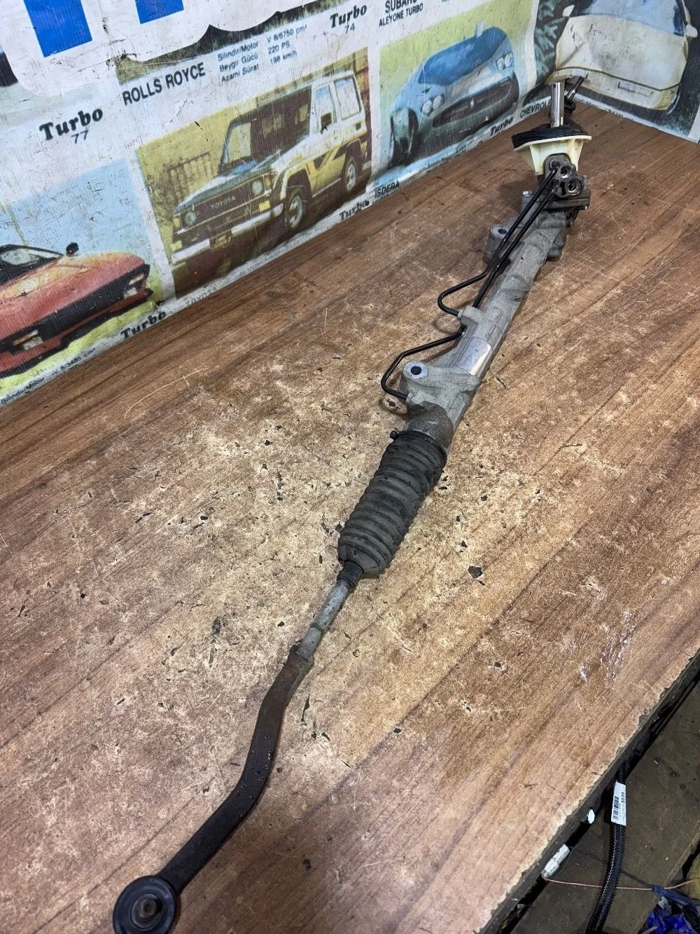 Рейка рулевая оригинал Рено Логан 1