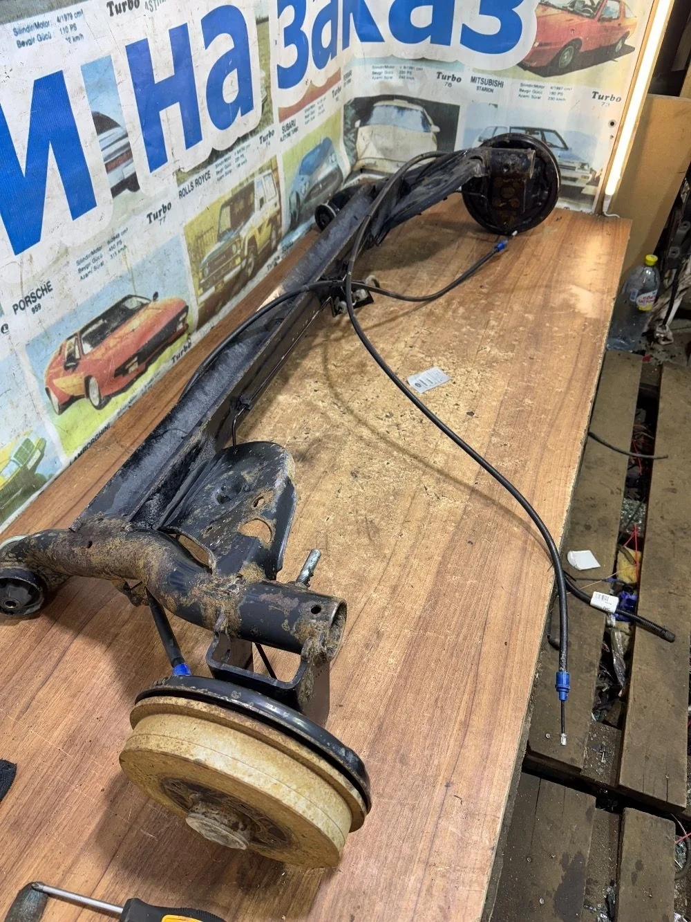 Балка в сборе Рено Логан 1