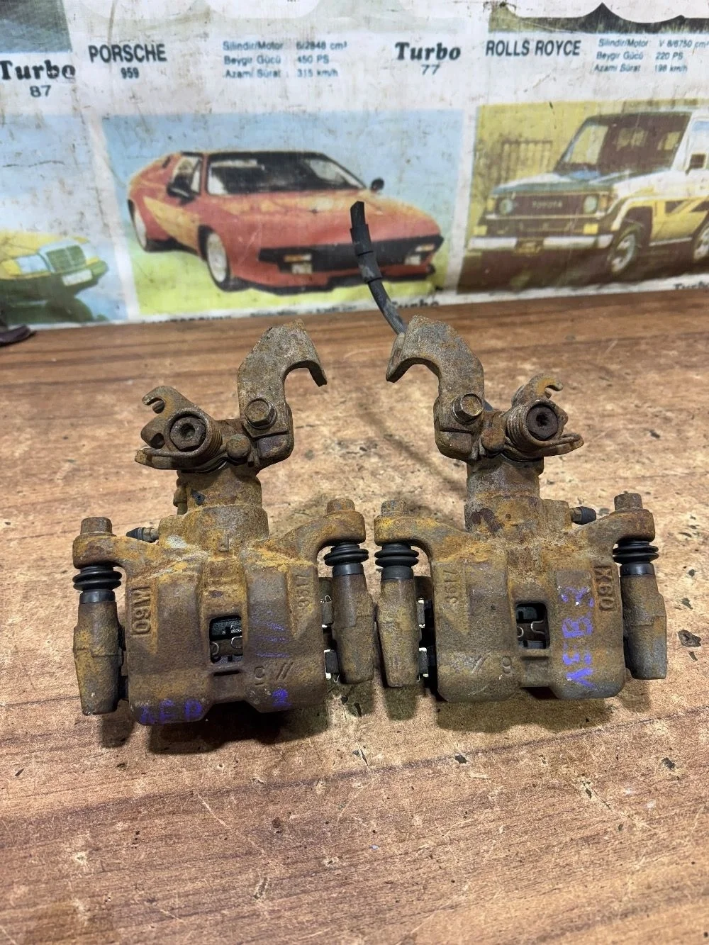 Суппорт задний Мазда 6 GH