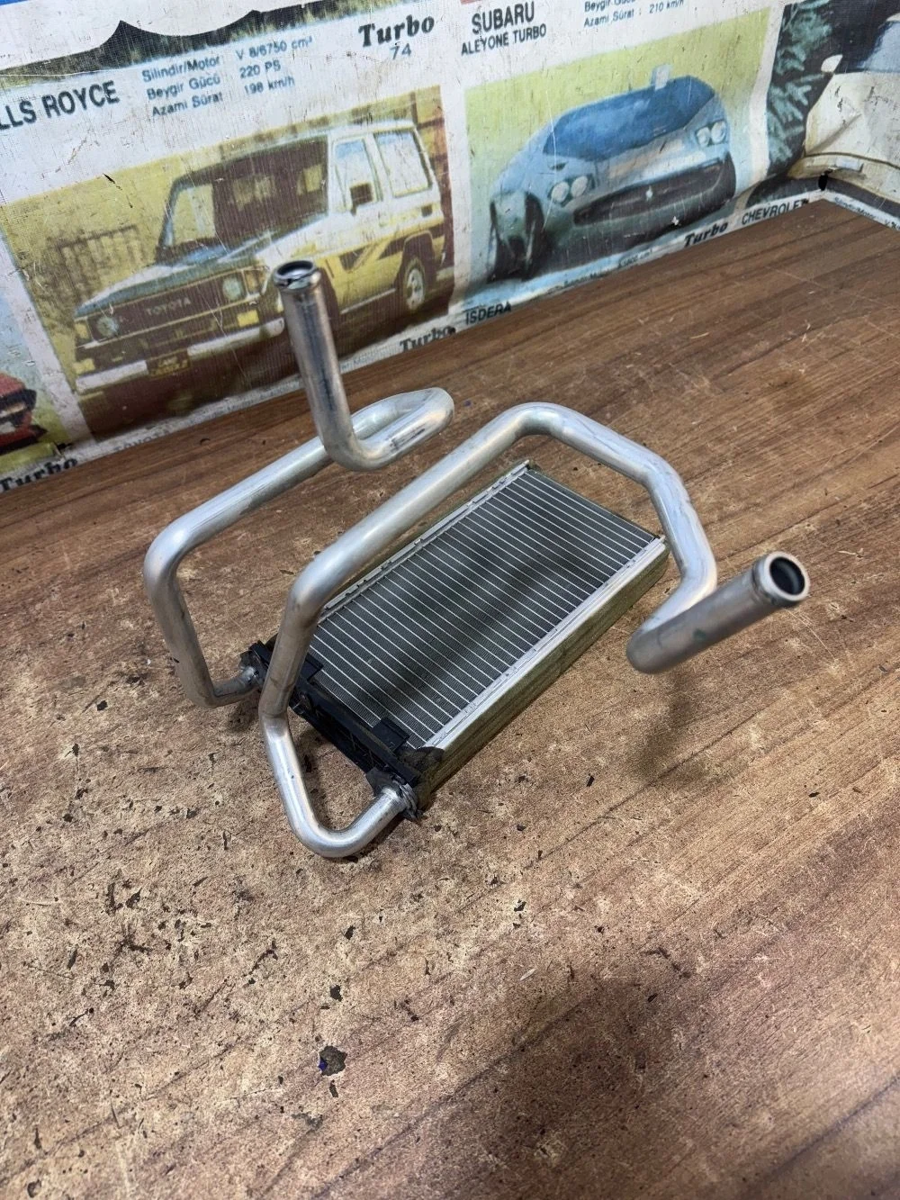 Радиатор печки оригинал Субару Импреза GE GV