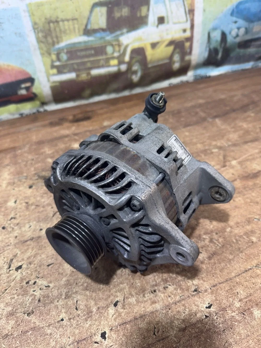 Генератор оригинал EJ255 Субару Импреза GE GV