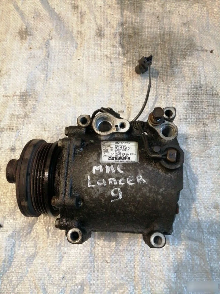 Компрессор кондиционера Mitsubishi Lancer IX рестайлинг (2005—2010)