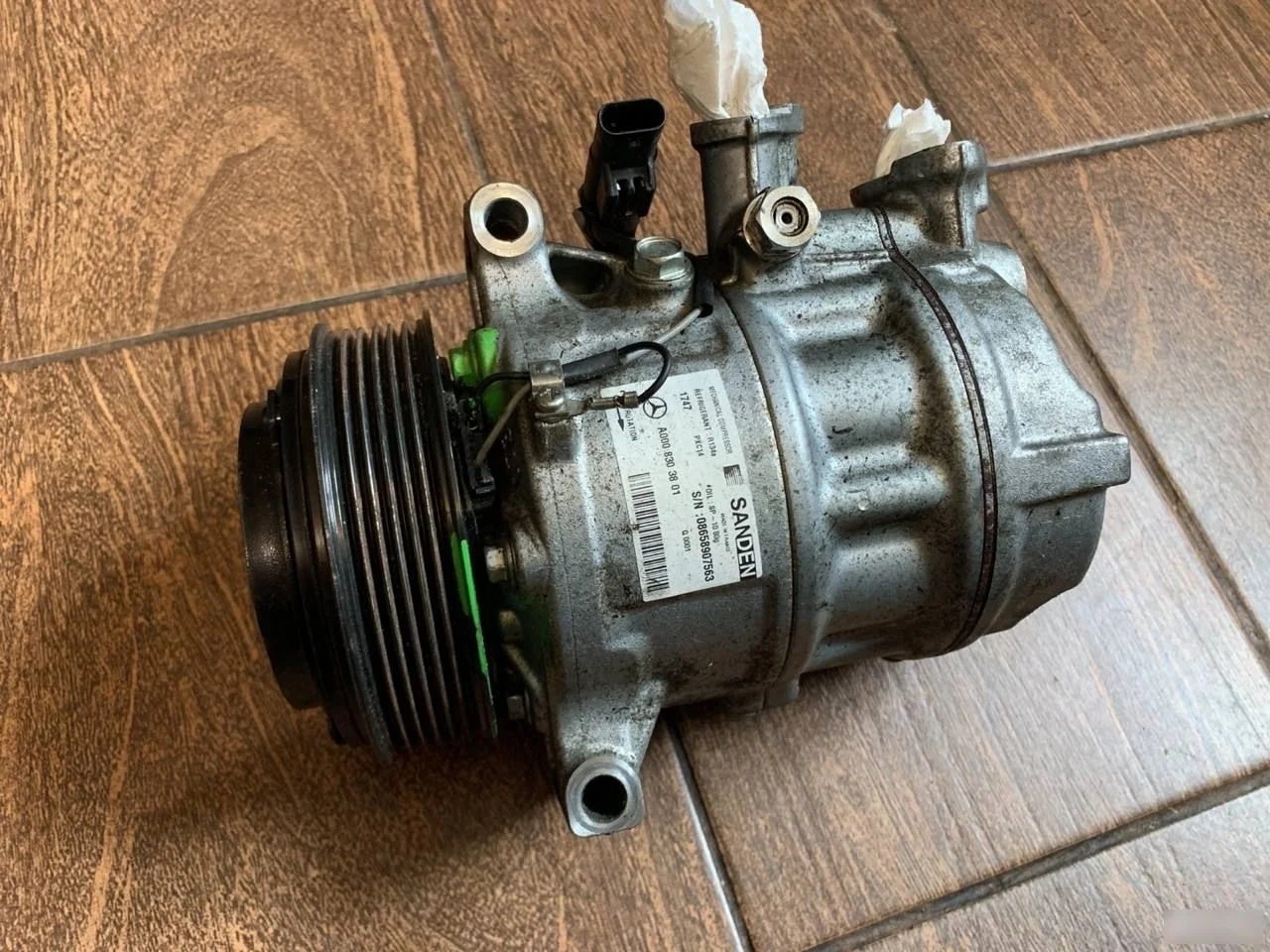 Компрессор кондиционера Mercedes-Benz C-класс W205/S205/C205/A205 (2014—2018)